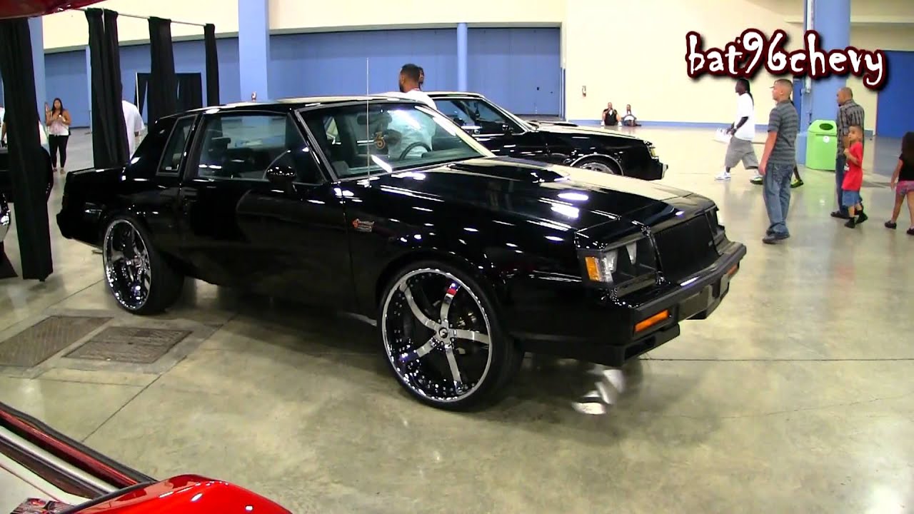 84-87 Buick Grand National on 22" Staggered Vossen Wheels - 1080p HD.