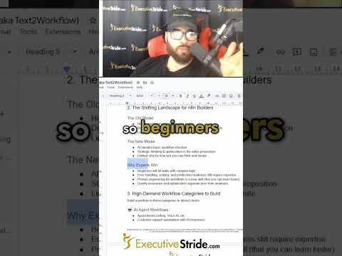 AI Automation's New Era: Experts Still Reign Supreme! #shorts