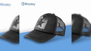 Pratinjau video produk Rhodey Topi Trucker Jaring Mesh Hat Star - SMT-ZHL23