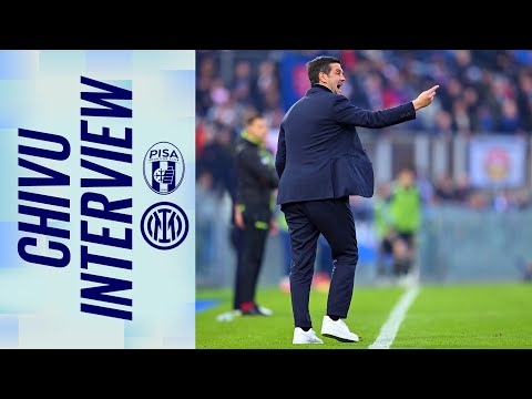 L'INTERVISTA DI MISTER CRISTIAN CHIVU DOPO PISA 0-2 INTER | INTERVIEW 🎙️