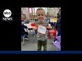 5-year-old surprises former classmates