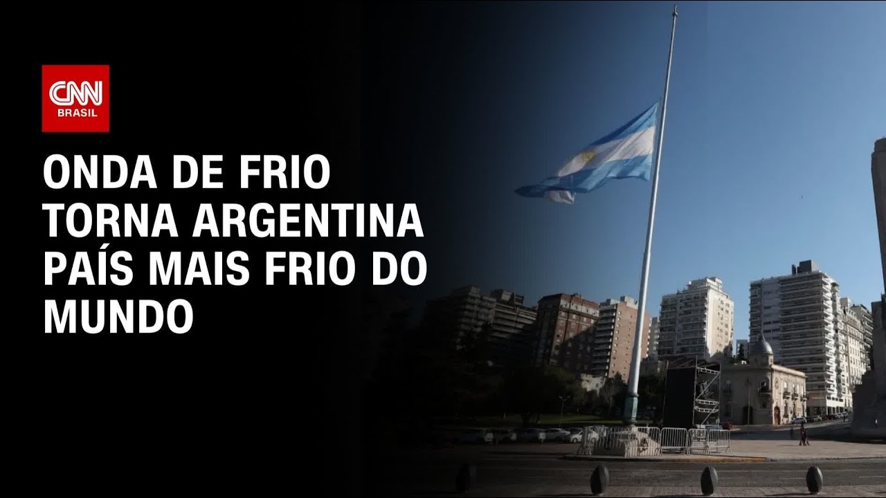 Onda de frio extremo atinge Argentina e coloca regiões em alerta | CNN NOVO DIA