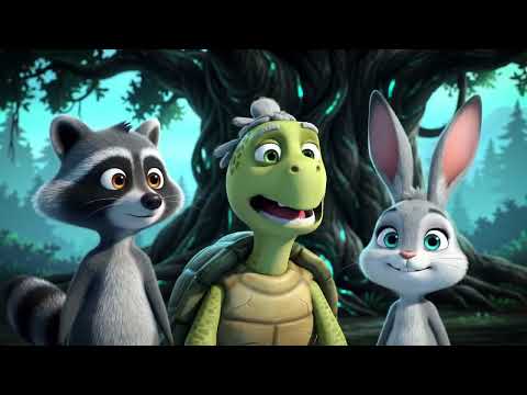 🐇🐢শিয়াল, কচ্ছপ ও খরগোশের গল্প 🐢🐇/ তিন বন্ধুর গল্প 🐇🐢#animation #cartoon #ai