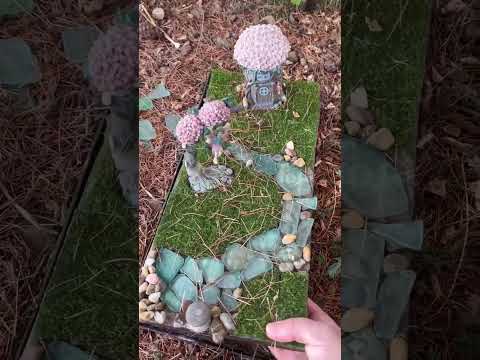🧚🍄 The fairies were hiding a geocache! 🧚🍄#geo #shorts