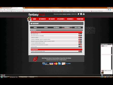 How To Set Your Preferences on FantasyFeud.com