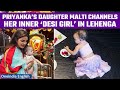 Priyanka Chopra dresses up daughter Malti Marie in a lehenga for a special pooja