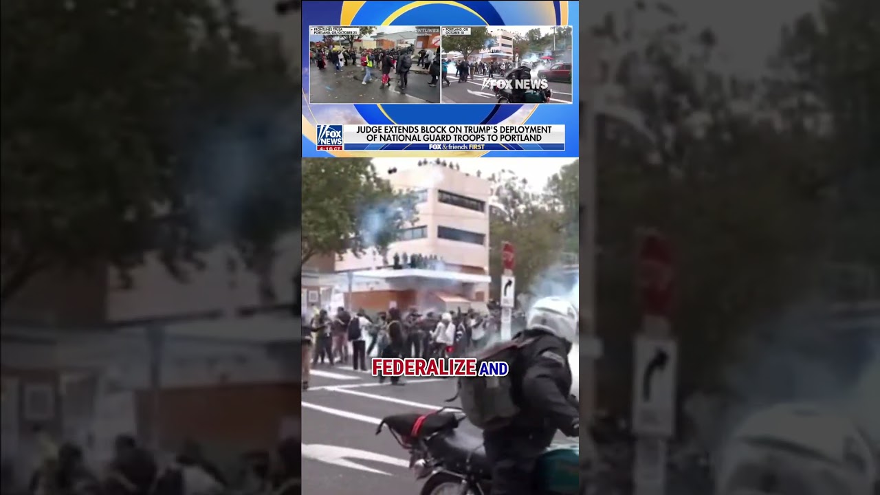 OVERNIGHT: Judge blocks National Guard deployment in Portland #foxnews #news #shorts #trump