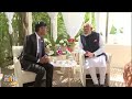 PM Modi and UK PM Rishi Sunak Embrace in Bilateral Meeting at G7 Summit | News9