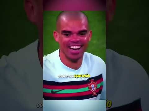 <strong>PEPE</strong> SEMPRE DEFENDEU CR7 COMO SE FOSSE SEU IRMÃO! 😱❤️⚽