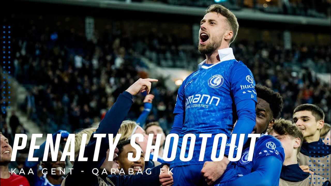 Penaltyreeks KAA Gent - Qarabag