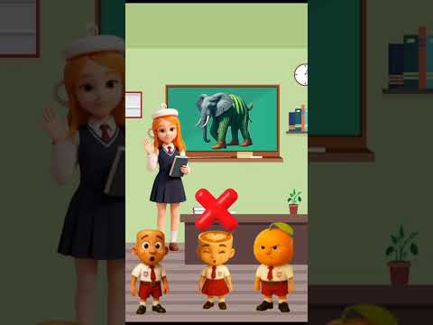 Bagaimana suara gajah #cartoon #funny #talkingtom #cute #tocaadventure #balerinacappuchina