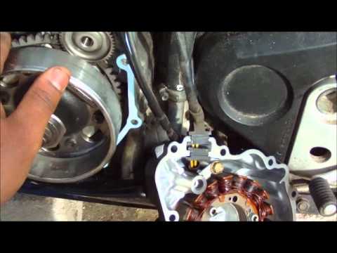 Honda CBR 929rr Stator Cover Removal/Install - YouTube honda cbr f4 1999 wiring diagram 