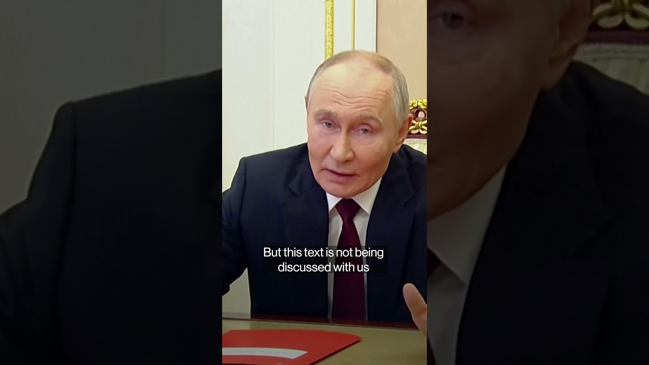 Putin Says US Draft Plan Could Lead to Peace Deal With #ukraine #shorts