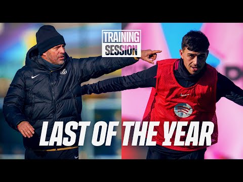 ENDING THE YEAR WITH INTENSITY | FC Barcelona Training 🔵🔴