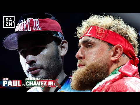 Jake Paul & Julio César Chávez Jr. Make Their Epic Ring Walks! 🤩🔥