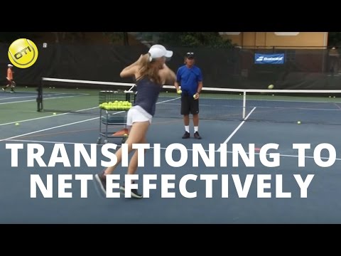 Net Game Tip: How To Transition To The Net