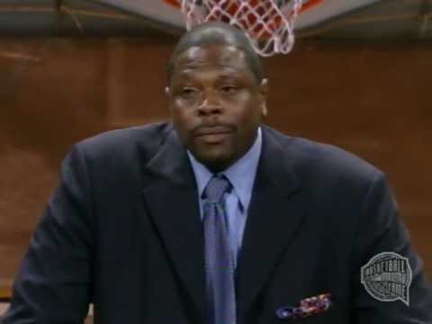 Patrick Ewing's Basketball Hall of Fame Enshrinement Speech ...