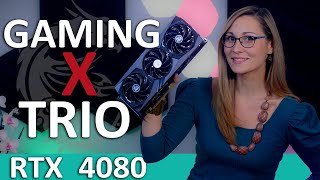 Vido-Test : MSI RTX 4080 Gaming X Trio Review - Clockspeeds, Gaming, Thermals, Noise & Power