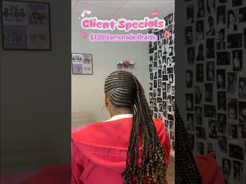 Lemonade braids have such a nostalgic feel 🫧 #protectivestyles #lemonadebraids #atlanta