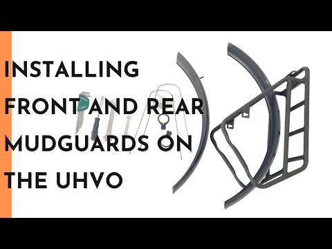 How To: Install front and rear mudguards on the EUNORAU UHVO.