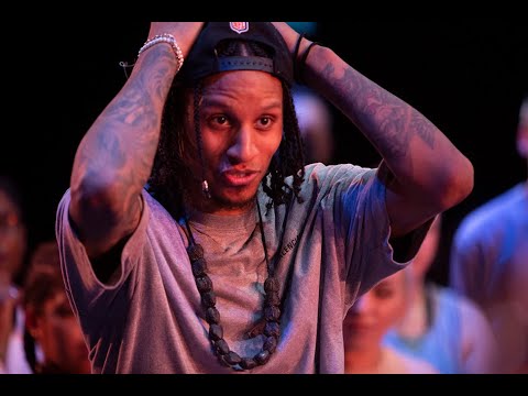 short clip of Les Twins warming up the dancers in Montreal