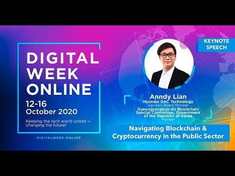 Keynote Speech by Anndy Lian: Navigating blockchain & cryptocurrency in the public sector