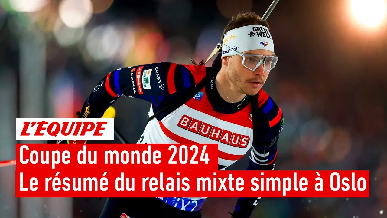 Le R Sum Du Relais Mixte Simple Oslo Biathlon Cm Vid Os By