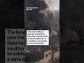 Video shows Israeli airstrikes on Gaza neighborhood