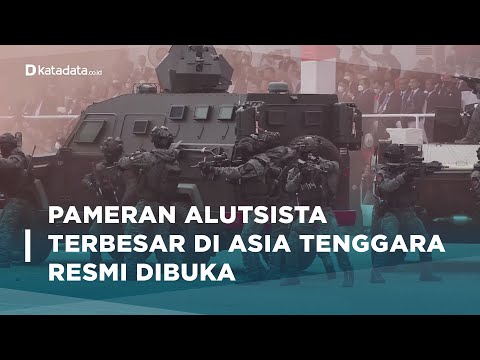 Resmi Dibuka, Indonesia Unjuk Gigi dalam Indo Defence Expo 2022 | Katadata Indonesia