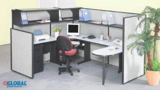 Interion 48" Desk Gray
