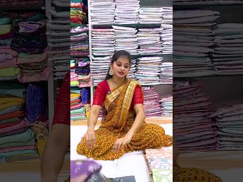 Linen Silk Saree Collection | Wholesale Saree Market | Krishna Textile Market Dombivli