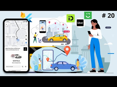 Google Maps in Flutter App Tutorial - Firebase Android, iOS Taxi App like OLA, Uber, inDriver Clone