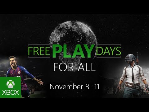 Free Play Days for All - November 8th to November 11th