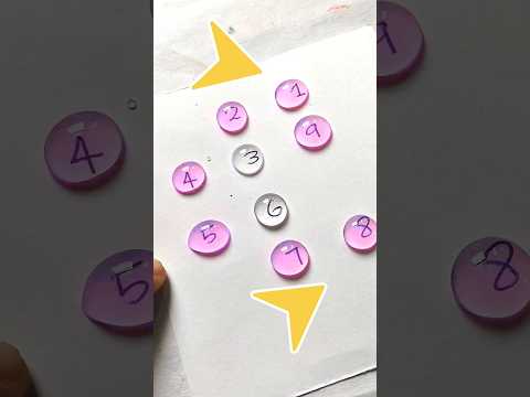 Trò chơi nối các giọt nước liền nhau theo thứ tự từ 1 đến 9 #games #iqtest #quiz #shorts