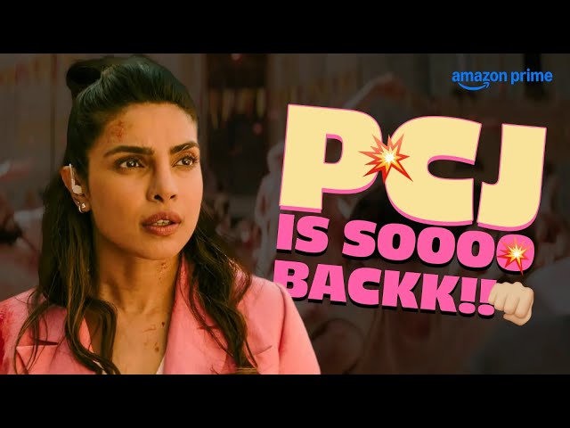 Priyanka Chopra Jonas Is SO Back In Action ft. John Cena, Idris Elba| Heads Of State| Prime Video IN
