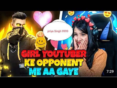GIRL YOUTUBER KO OPONENT BANAYA 😱 | Free Fire Funny Moments | #freefire #shorts #gaming
