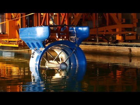 Smart Hydro Power's floating turbines provide electricity to the world's most remote locations