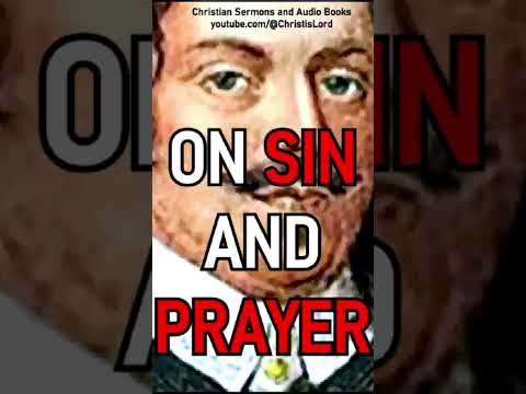 JOHN BUNYAN ON SIN AND PRAYER #shorts #shortsvideo #shortsyoutube #Jesus #JesusChrist #God