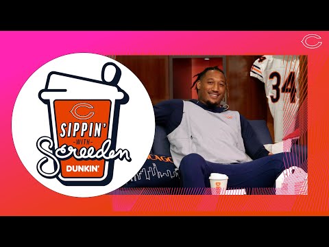 Sippin’ with Screeden: Trevis Gipson on being a dog dad and 2000s trivia fails | Chicago Bears video clip