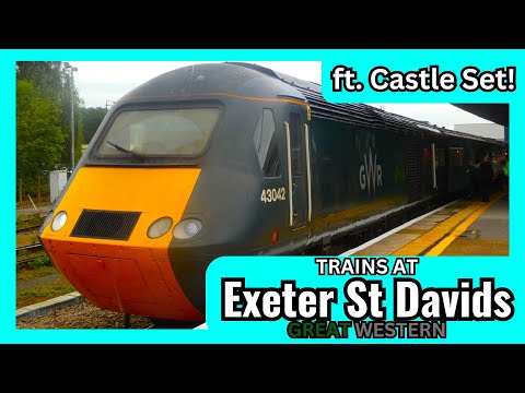 Trains at Exeter St Davids, GWML - 7.9.24