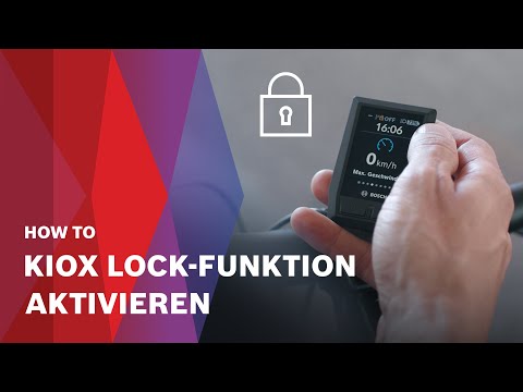 How-to | Kiox Lock-Funktion aktivieren