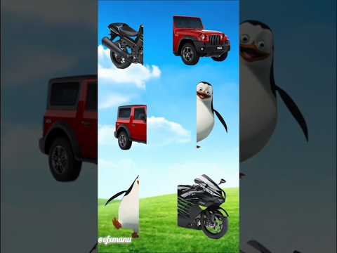 Thar Pegwin 🤔😱Yamaha Super Bike /new trending viral vfx magic video#shorts #shortsfeed#funny