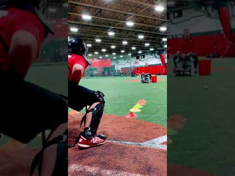 WORKING ON DROP BALL READS… CATCHING LESSON