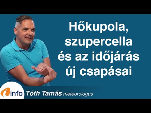 Hőkupola, szupercella és az új típusú időjárás - Tóth Tamás, InfoRádió, Aréna
