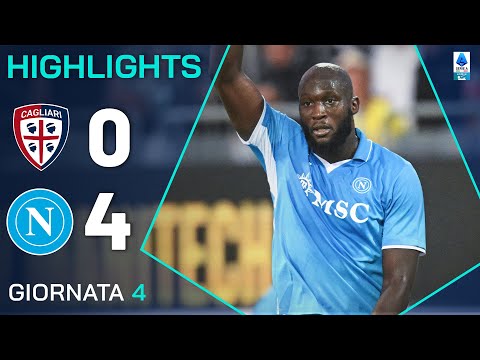 CAGLIARI-NAPOLI 0-4 | HIGHLIGHTS | 4ª GIORNATA | SERIE A ENILIVE 2024/25