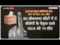 UP Cvoter Opinion Poll: सर्वे के अनुसार उत्तर प्रदेश में एनडीए को मिलेंगे सबसे ज्यादा वोट | Election - 02:04 min - News - Video