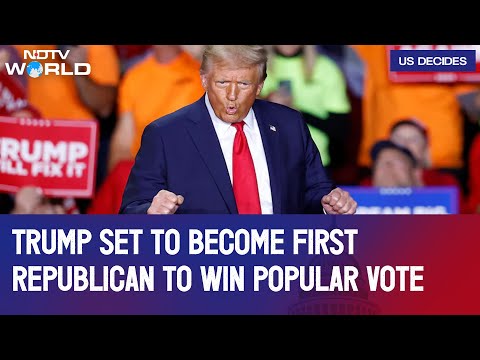 US Result 2024 LIVE | Trump Set To Become First Republican To Win Popular Vote In 20 Years