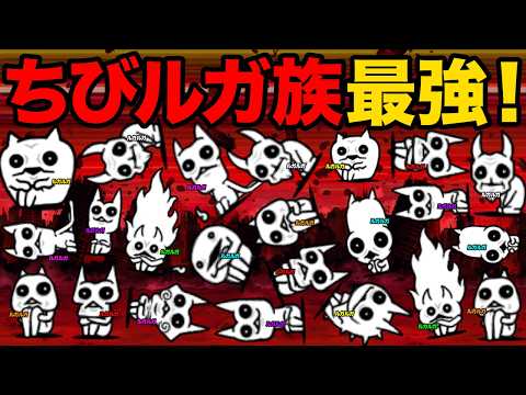 猫の動画サムネイル - ルガ族は第１形態でも最強です！第１形態でルガ族を使ってみたくなっちゃう動画　にゃんこ大戦争