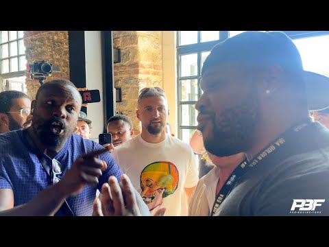 “WATCH YOUR MOUTH” – JARRELL MILLER TAUNTS CARL FROCH & DEREK CHISORA IN EXPLOSIVE CLASH AT IBA PRO