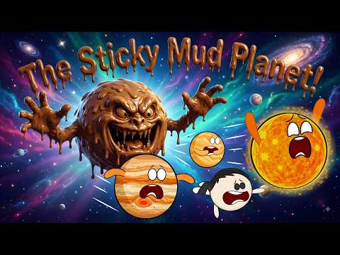 The Sticky Mud <strong>Planet</strong>! | #aumsum #kids #science
